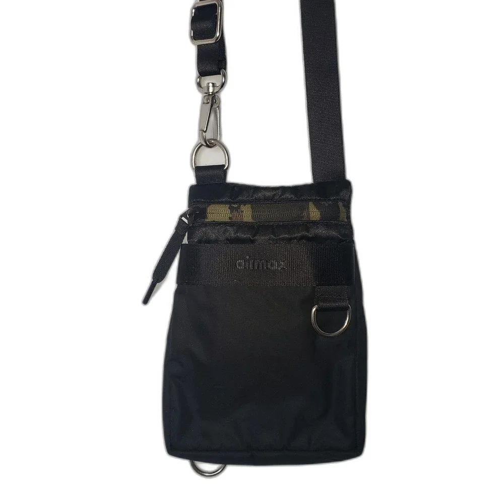 NIKE Air Max Neck Back Black Cross Body Bag